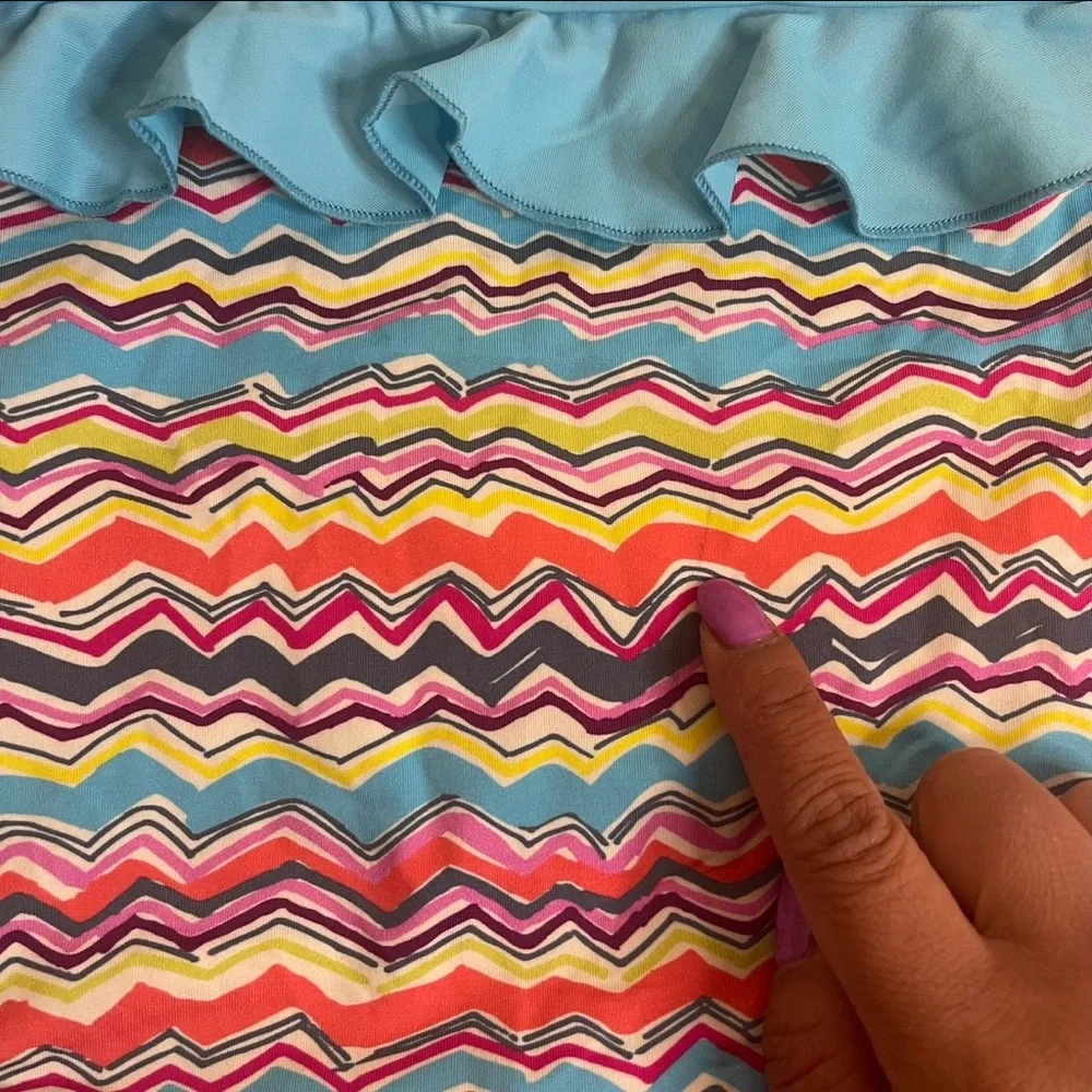Tea Collection Colorful Chevron Swimsuit